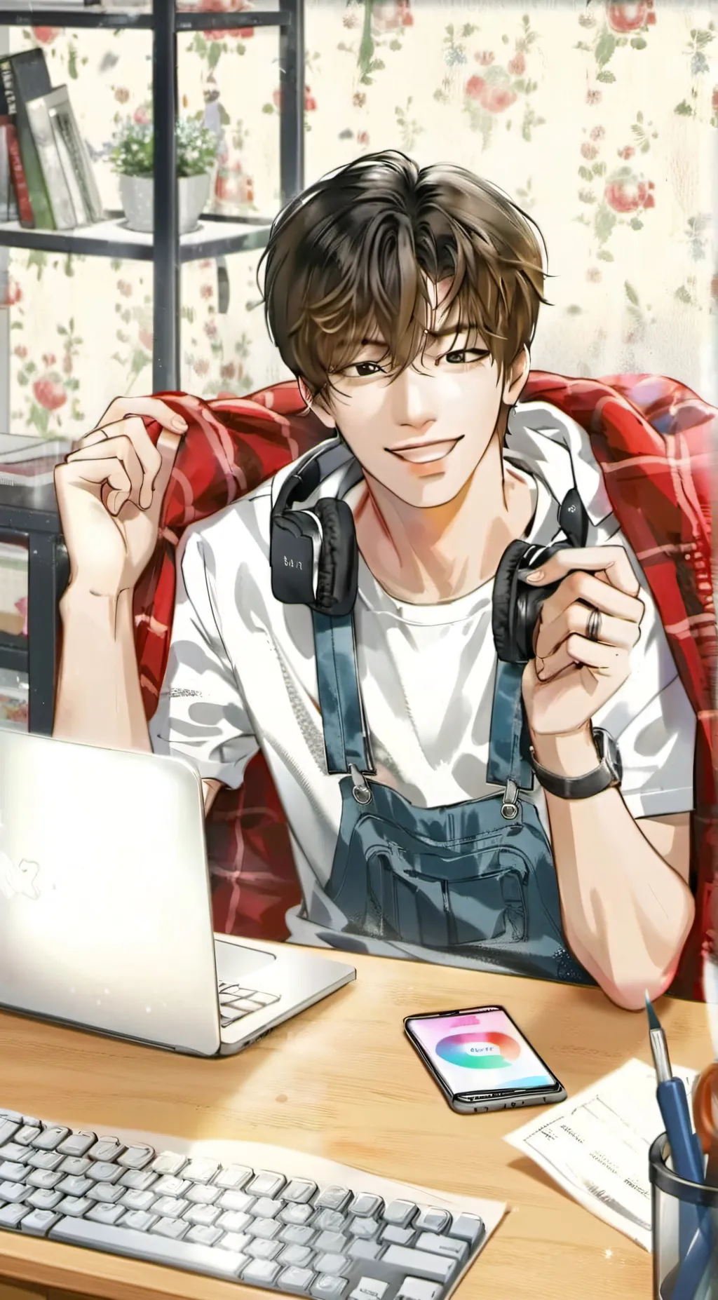 ai character: Markus background