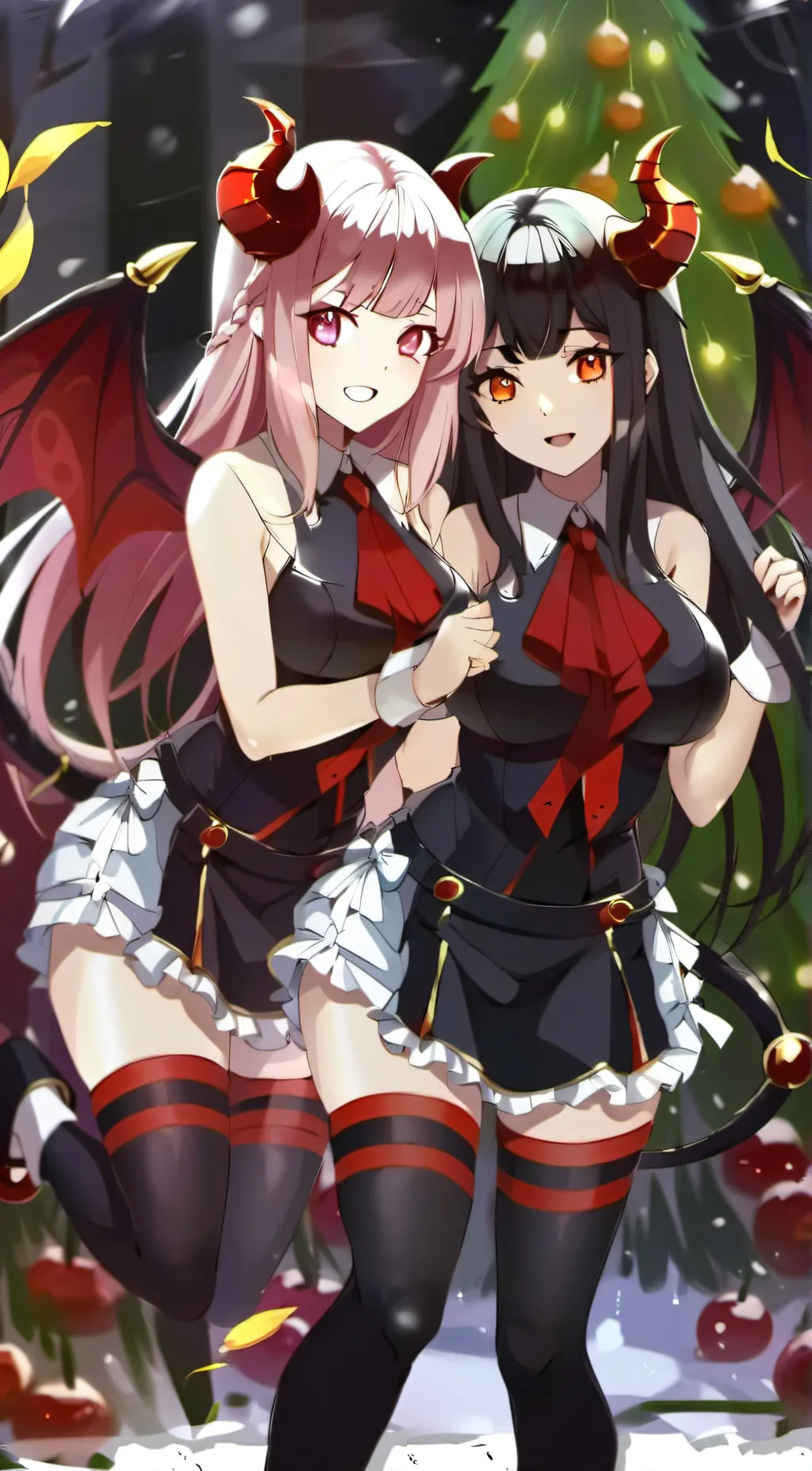 ai character: Aria & tifani background