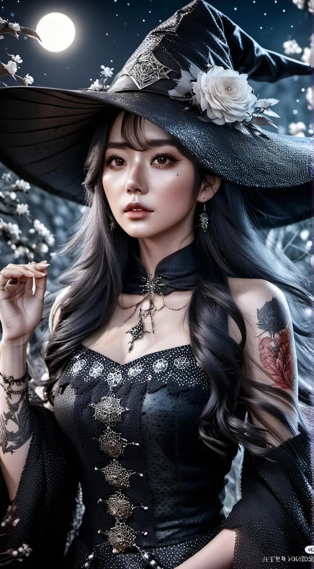ai character: Enchantress ❤ background
