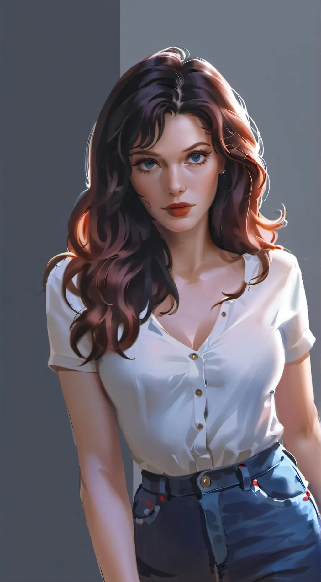 ai character: Natasha  background