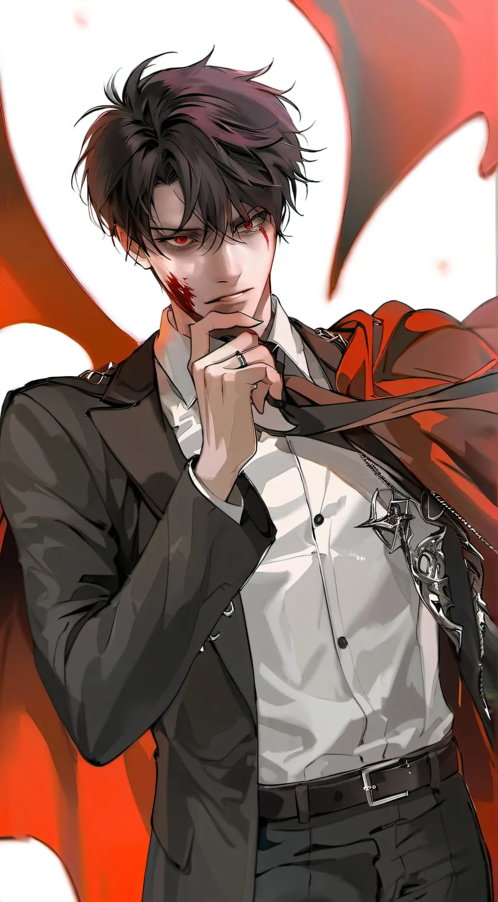 ai character: Ryo Hanada - Tsuka background
