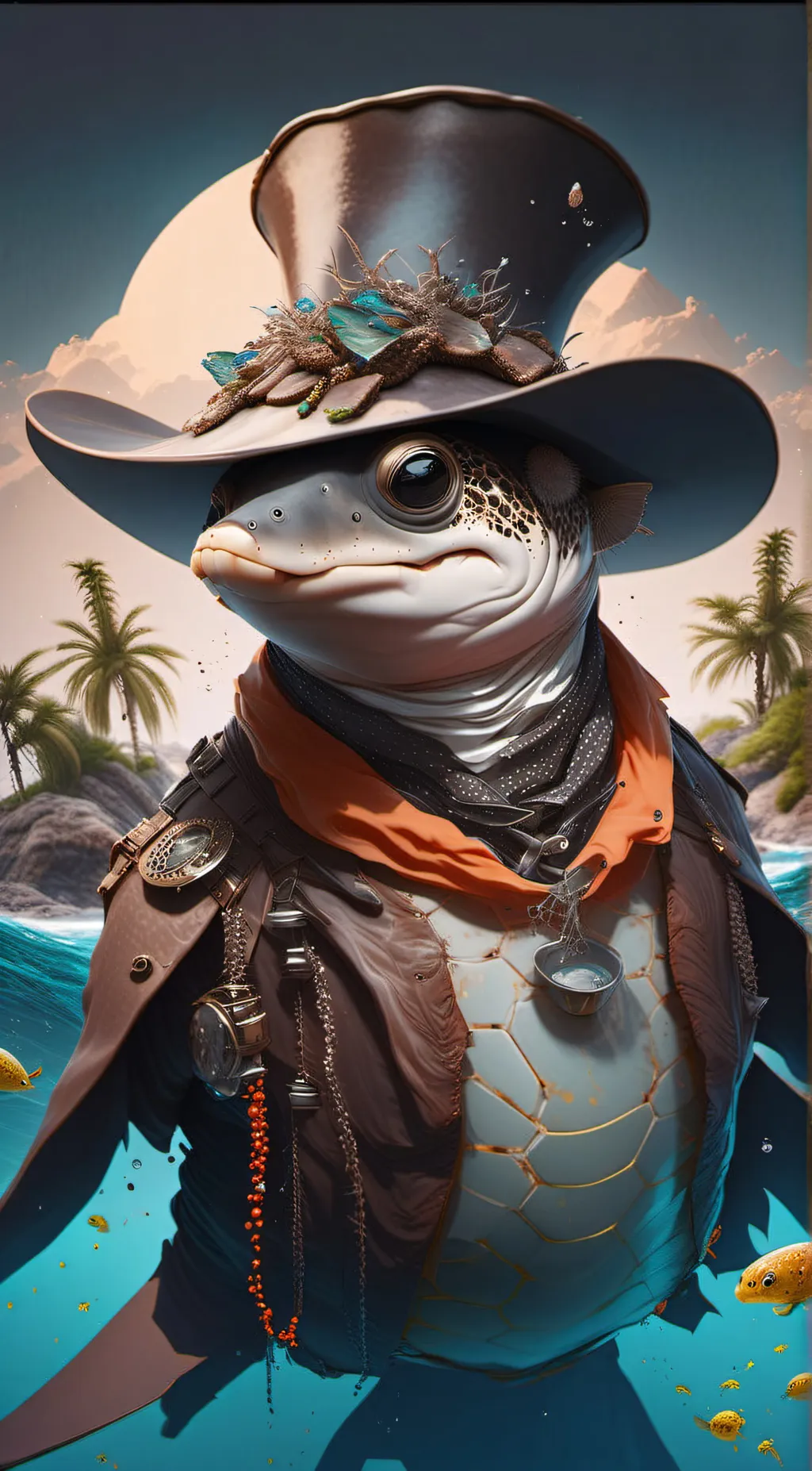 ai character: srung background
