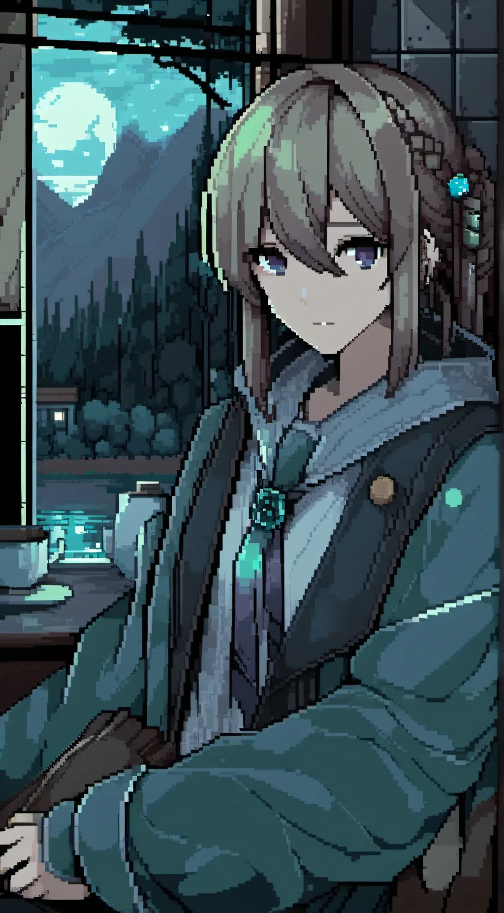 ai character: sara background