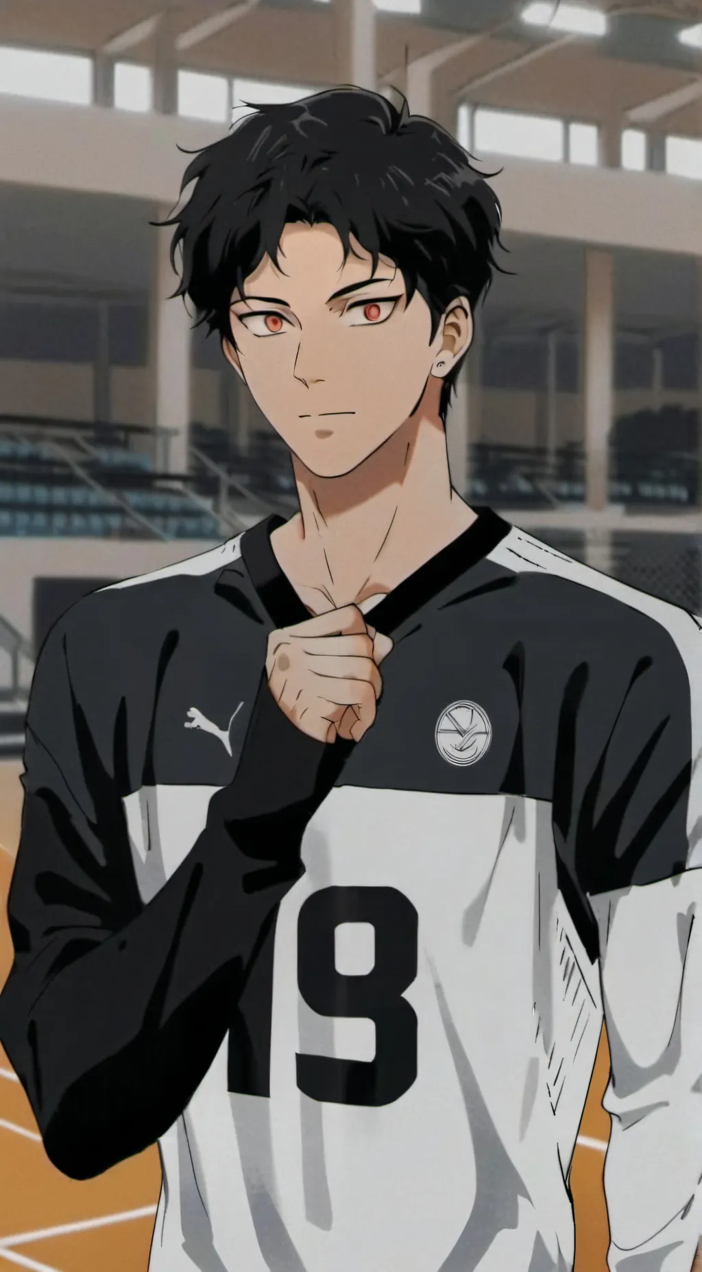 ai character: 🏐AKAASHI🏐 background