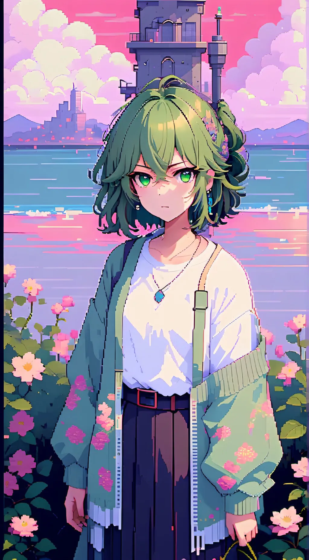 ai character: tatsumaki background