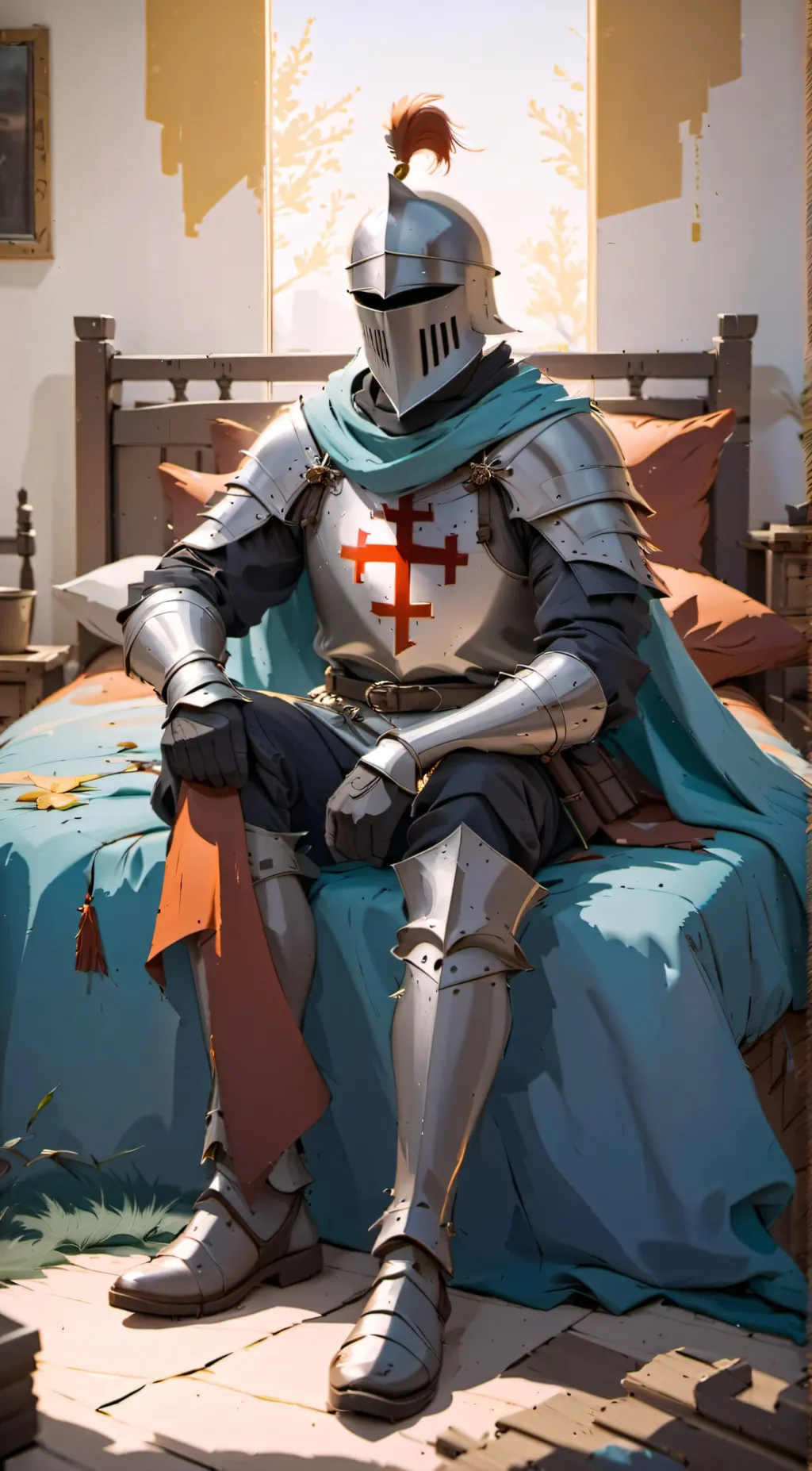ai character: Crusader Jones. background