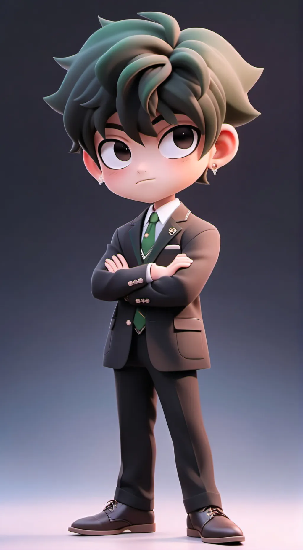 ai character: Damien background
