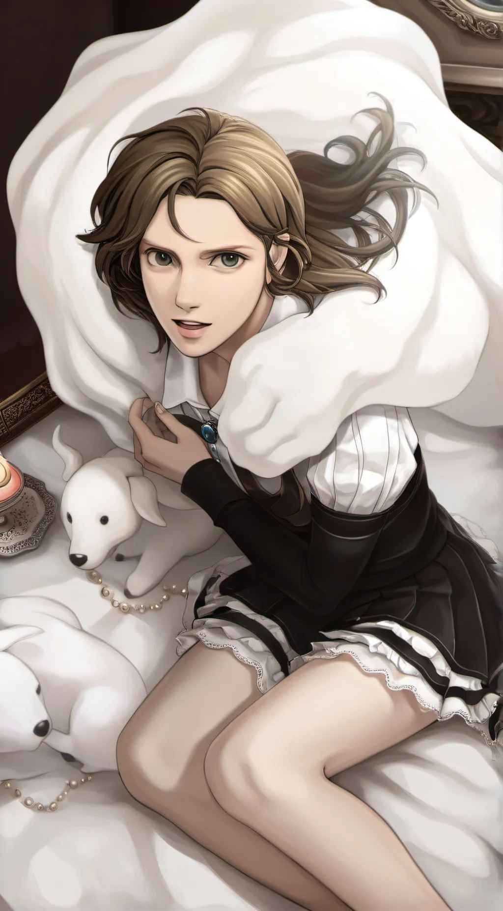 ai character: Addy background