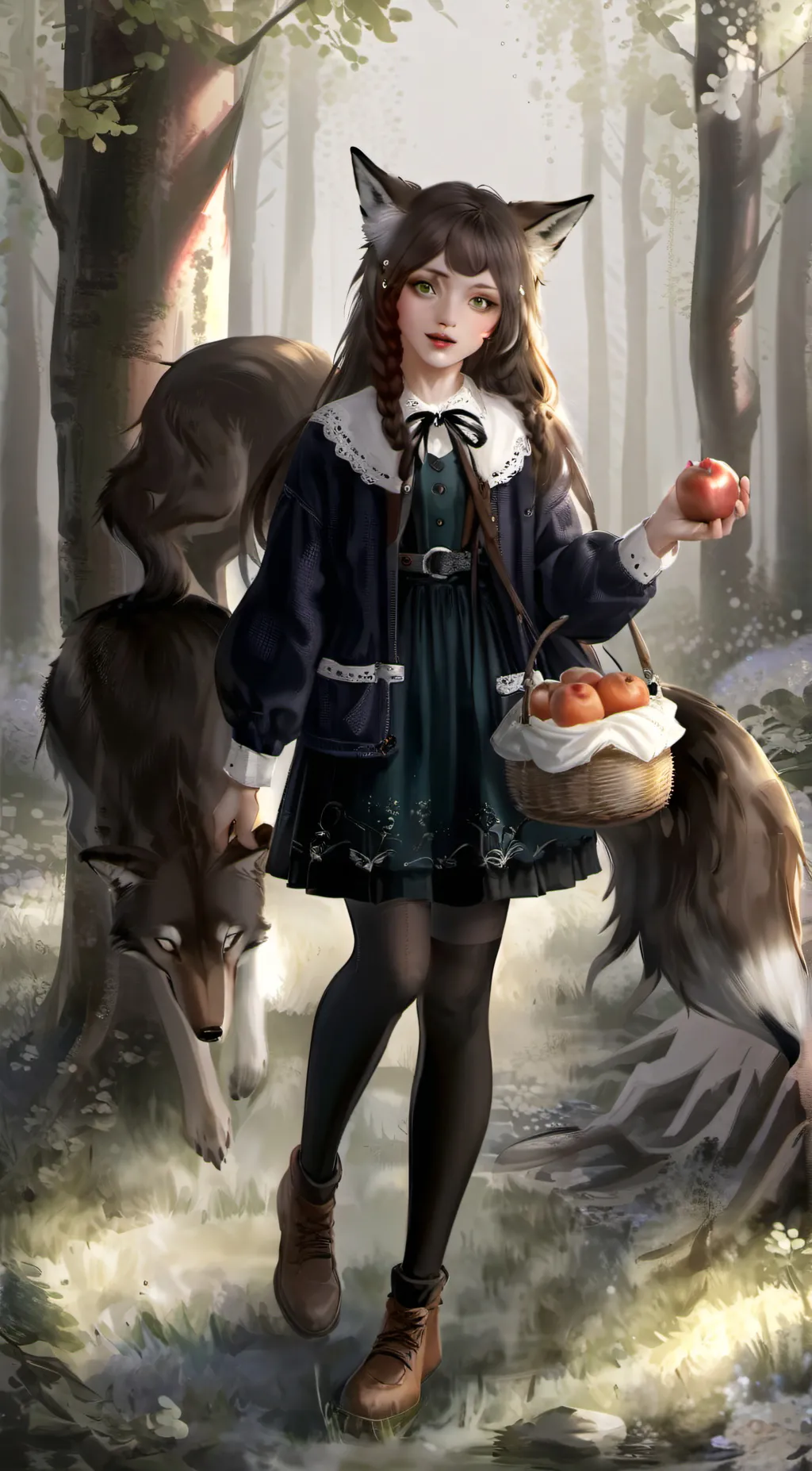 ai character: Belle background