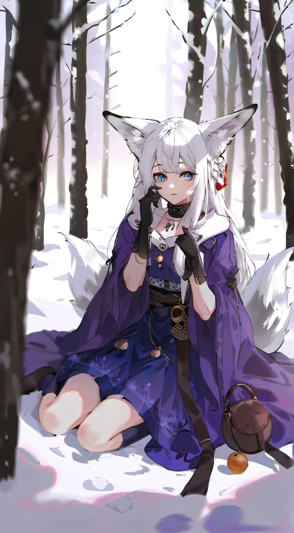 ai character: Arctic background