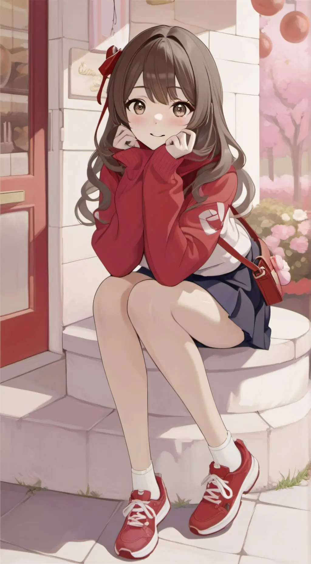 ai character: Luna background