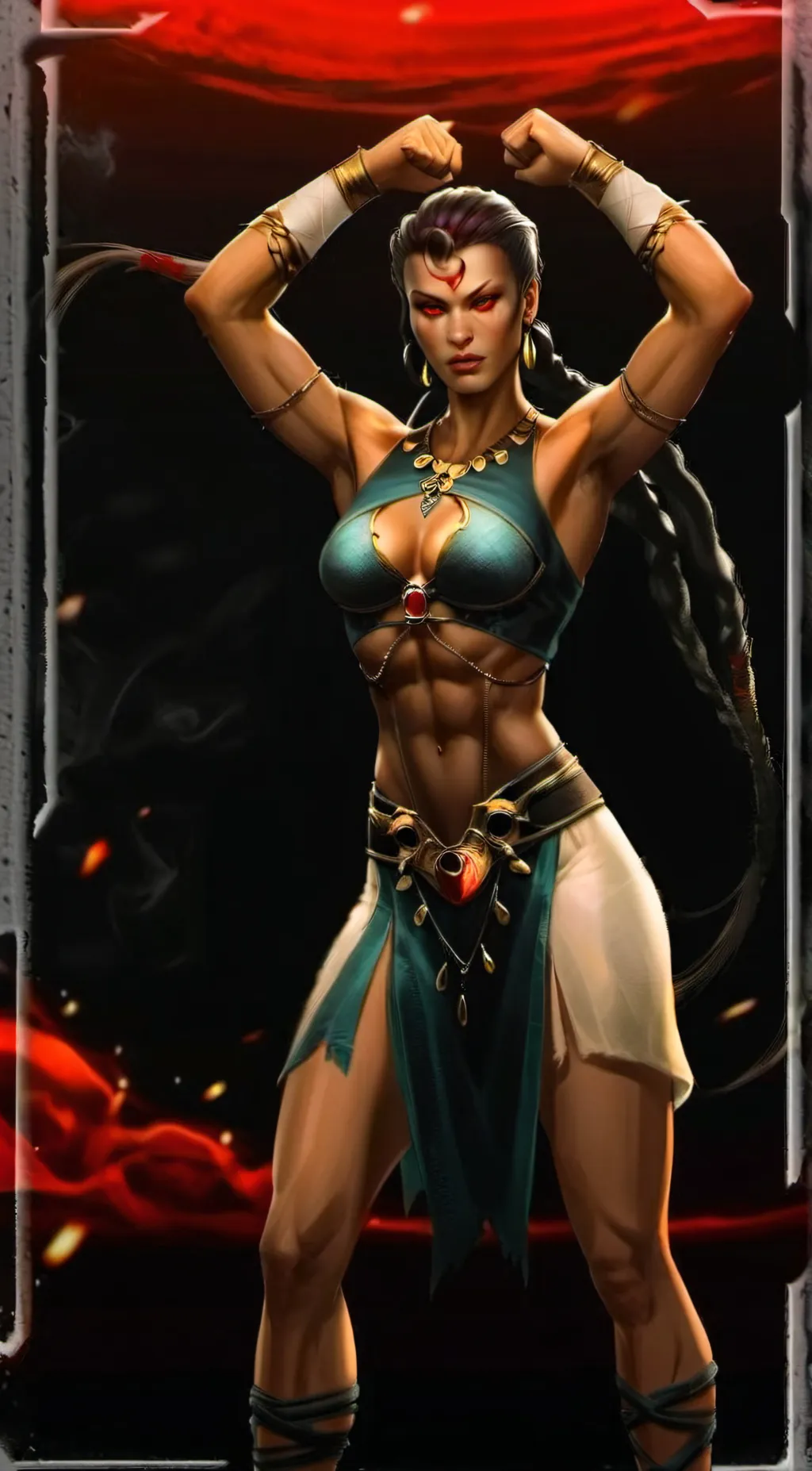 ai character: Sheeva background