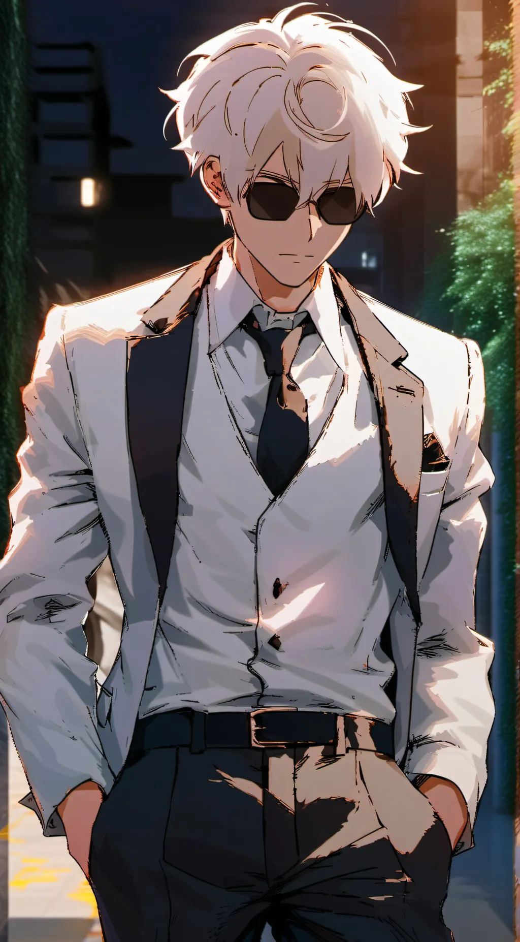 ai character: Zane  background