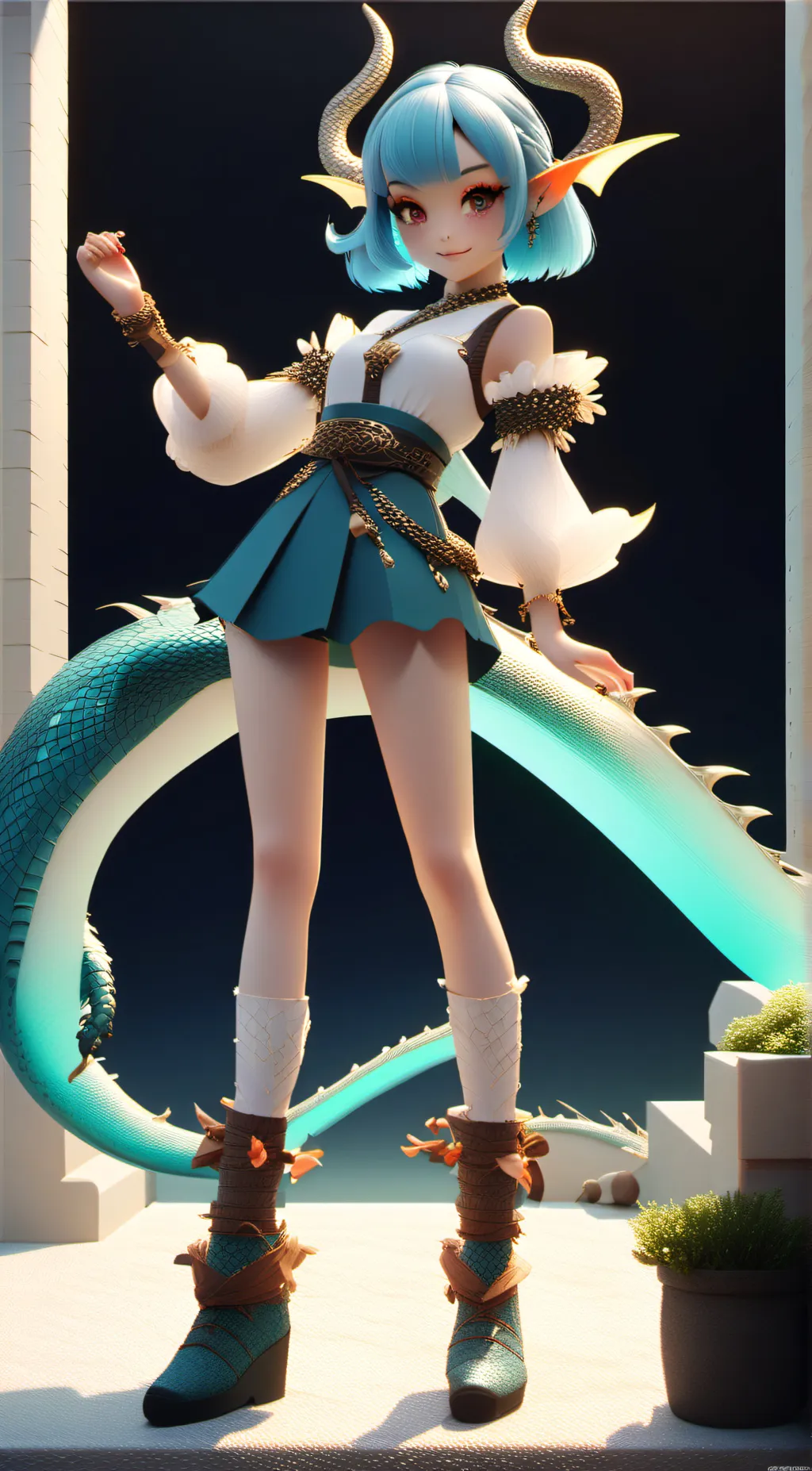 ai character: Faye background