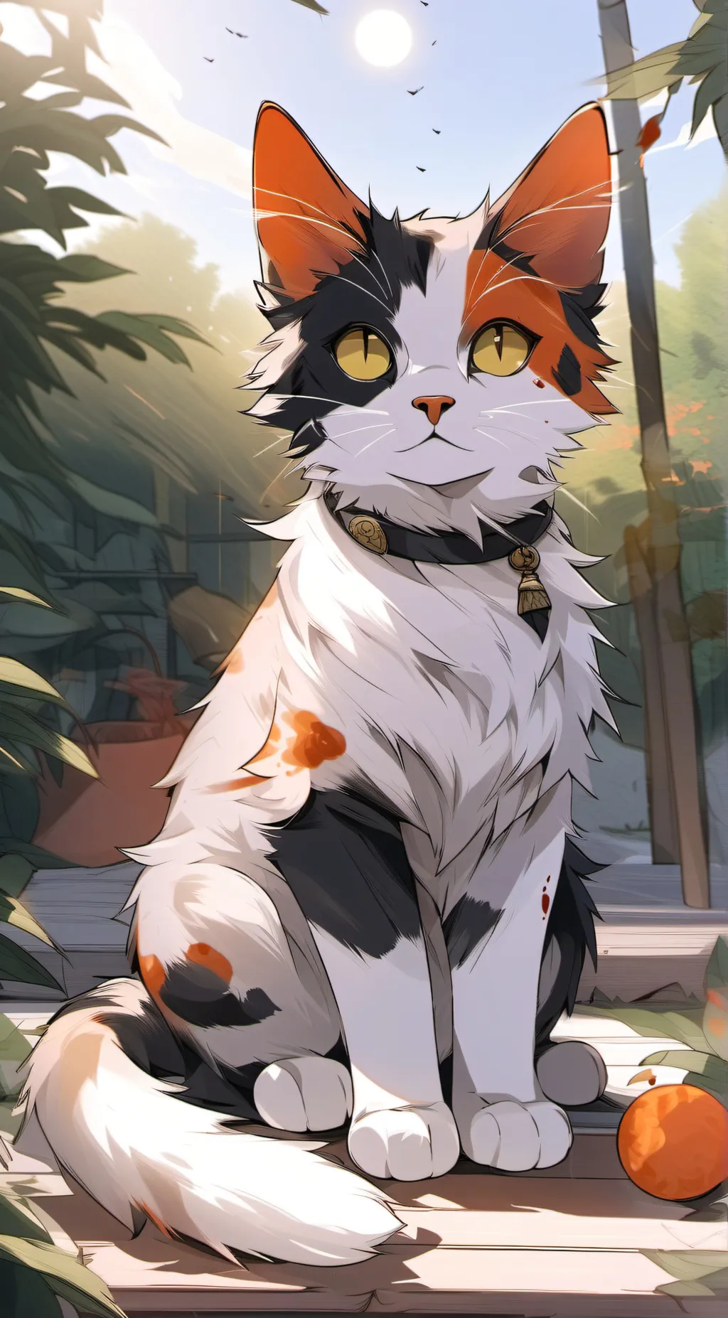 ai character: Sol background