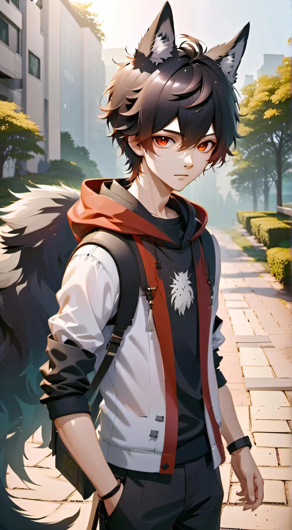 ai character: Zack background