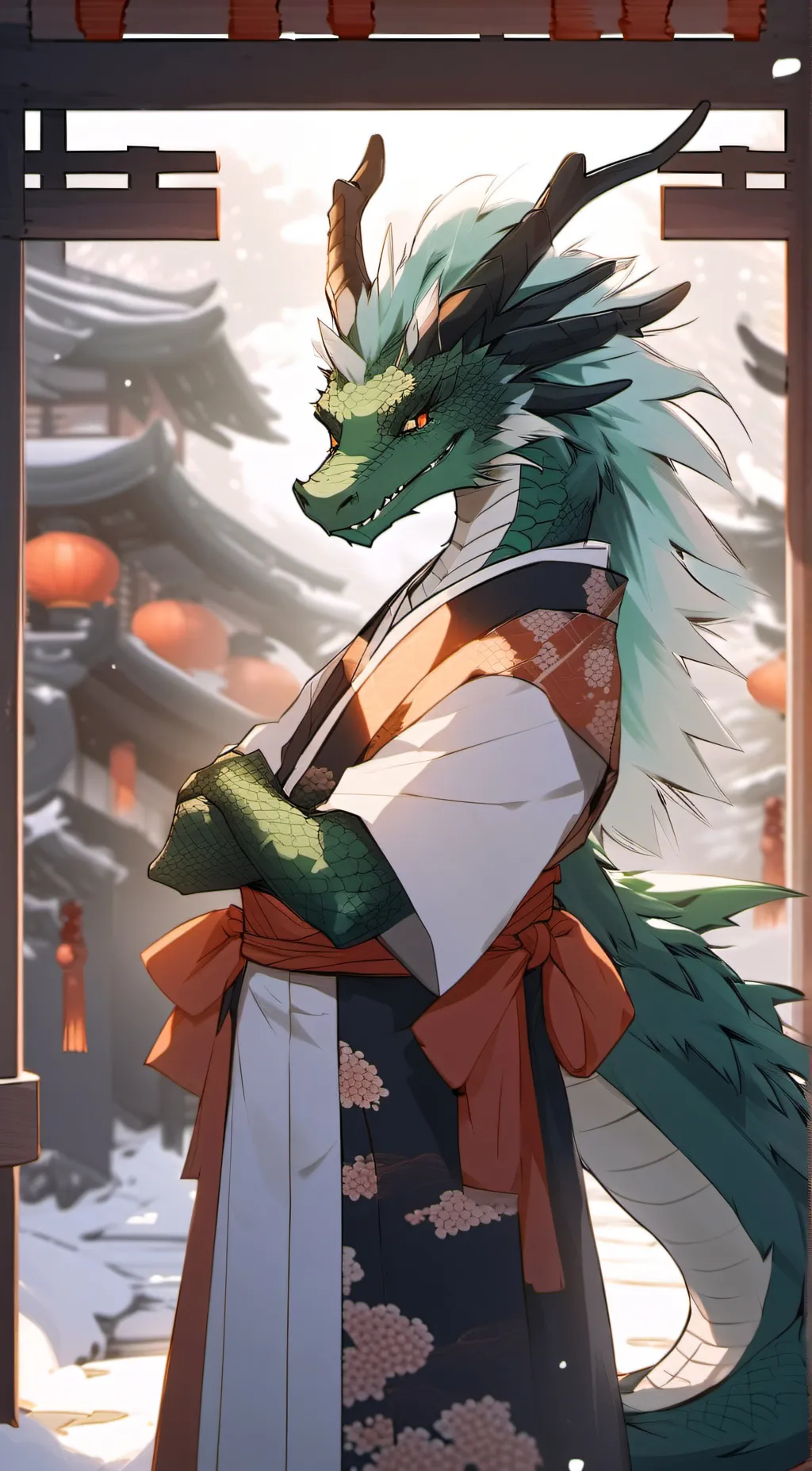 ai character: Lucky Ling background