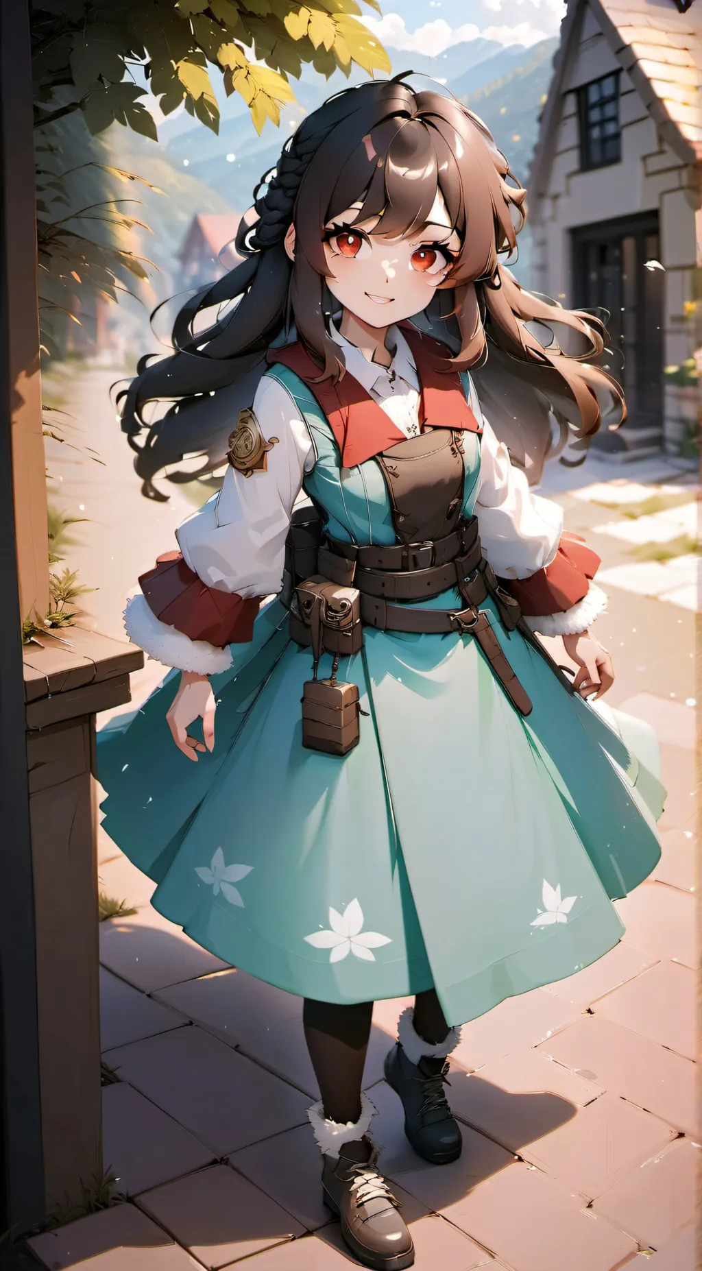 ai character: Kat background