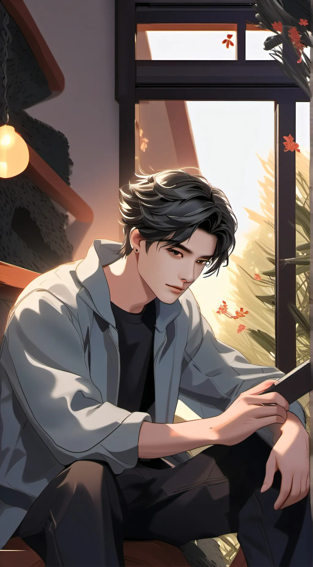 ai character: Loke background
