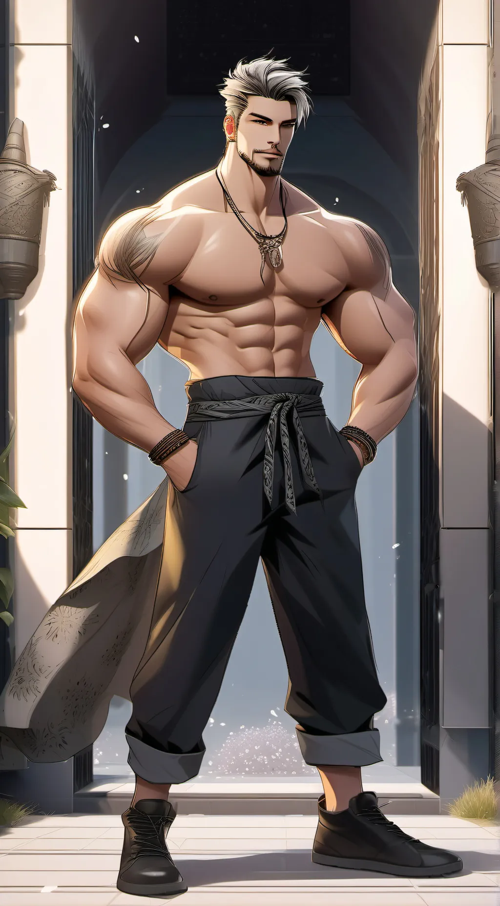 ai character: Raven background