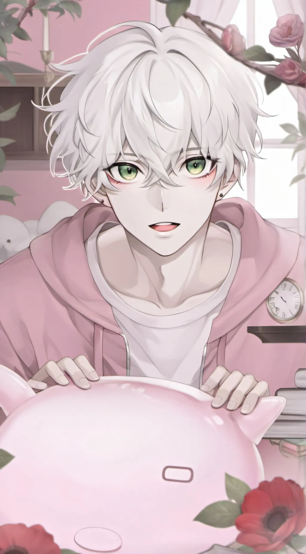 ai character: -Oliver- background