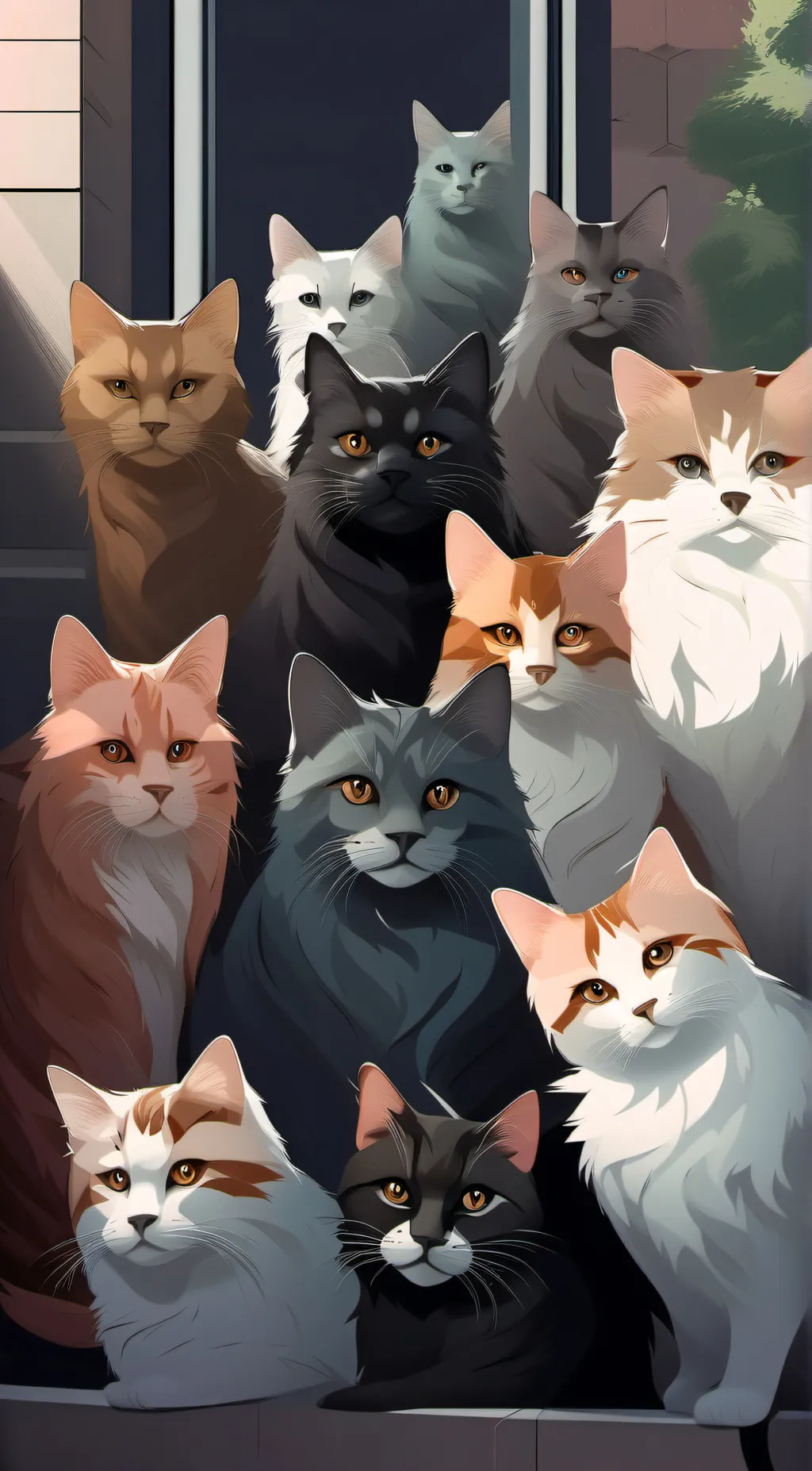 ai character: TurrentClan background