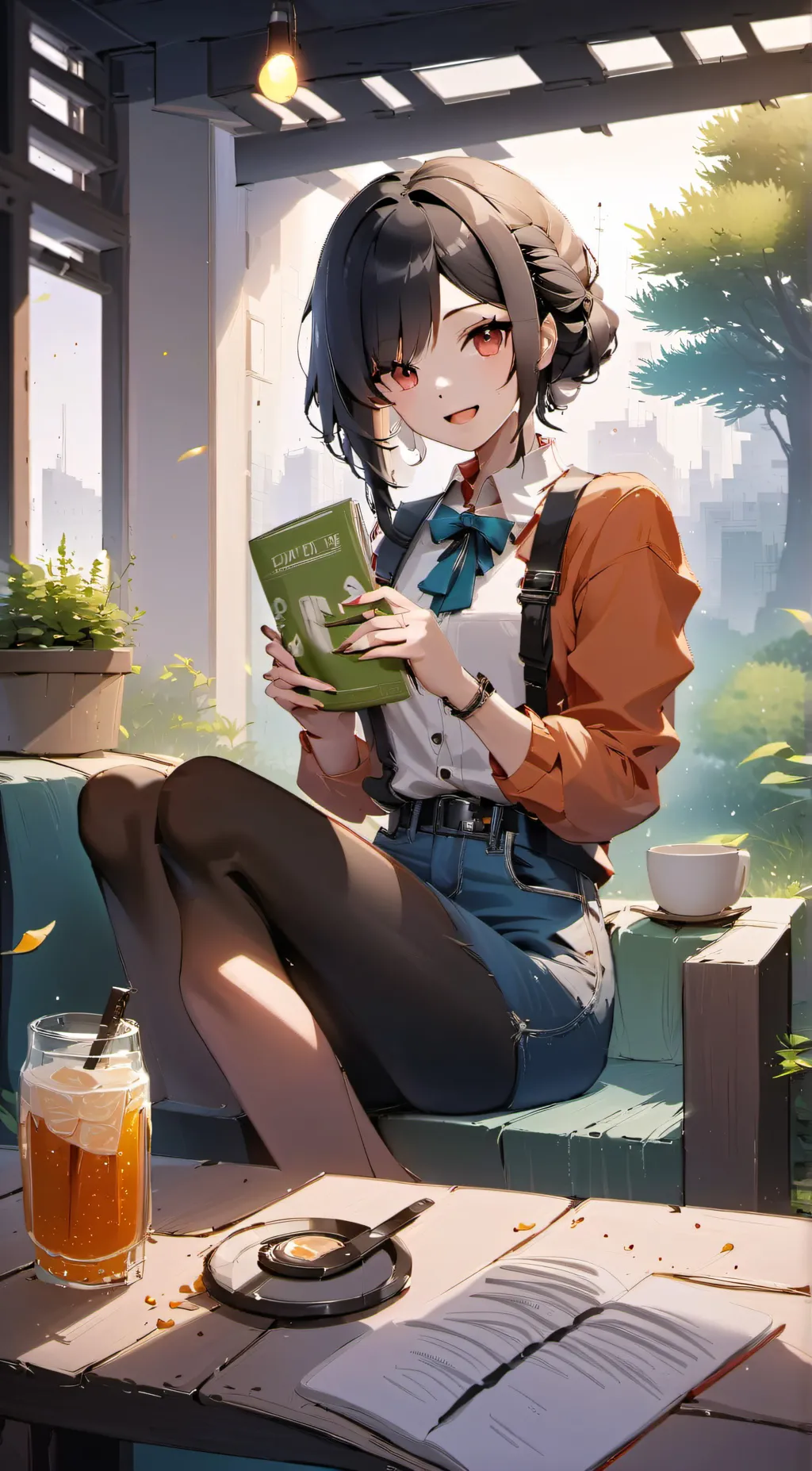 ai character: Luella Sliger background