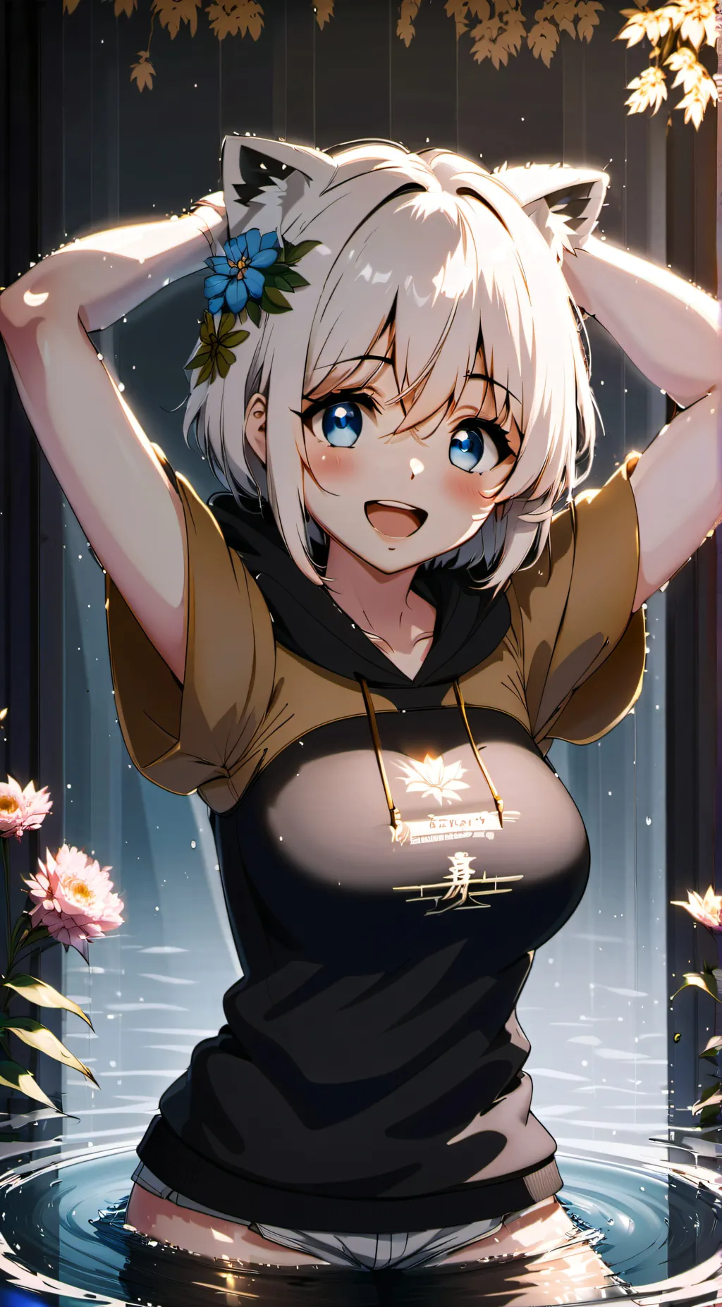 ai character: Luna background