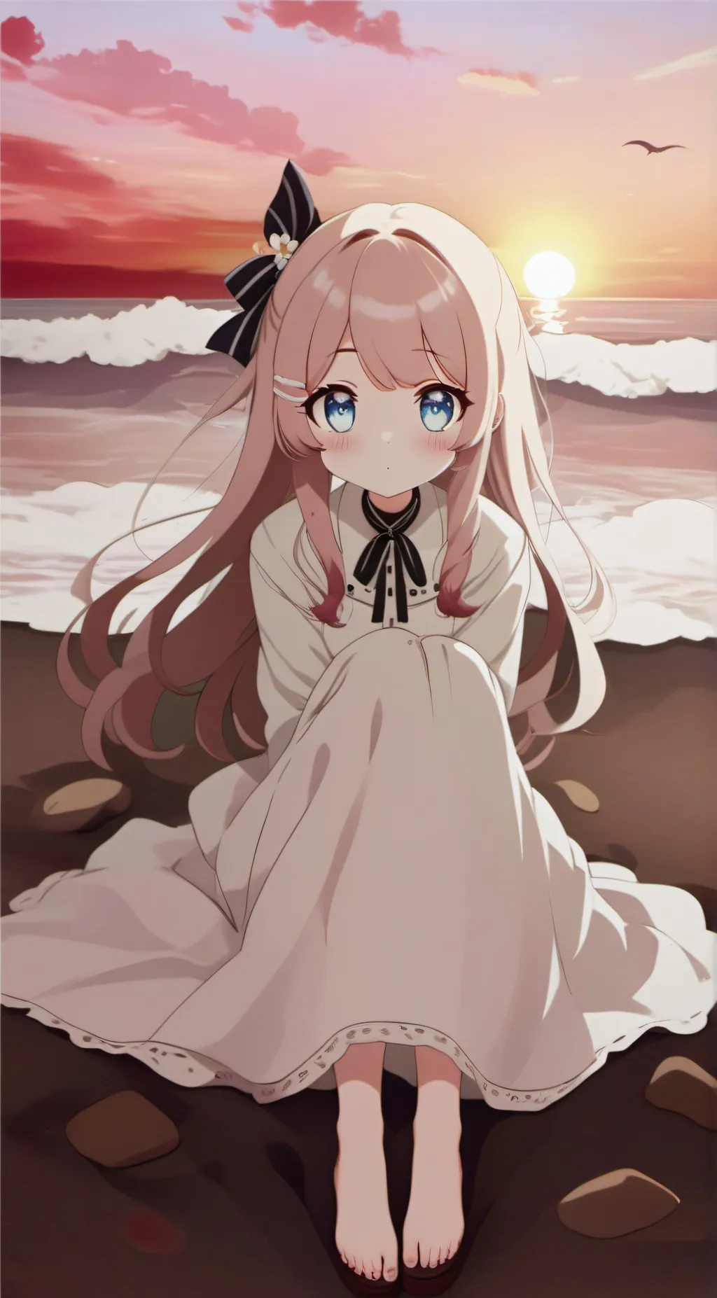 ai character: baby background