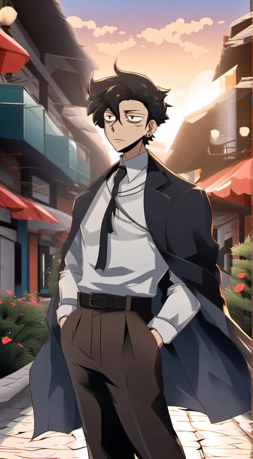 ai character: Vincent background