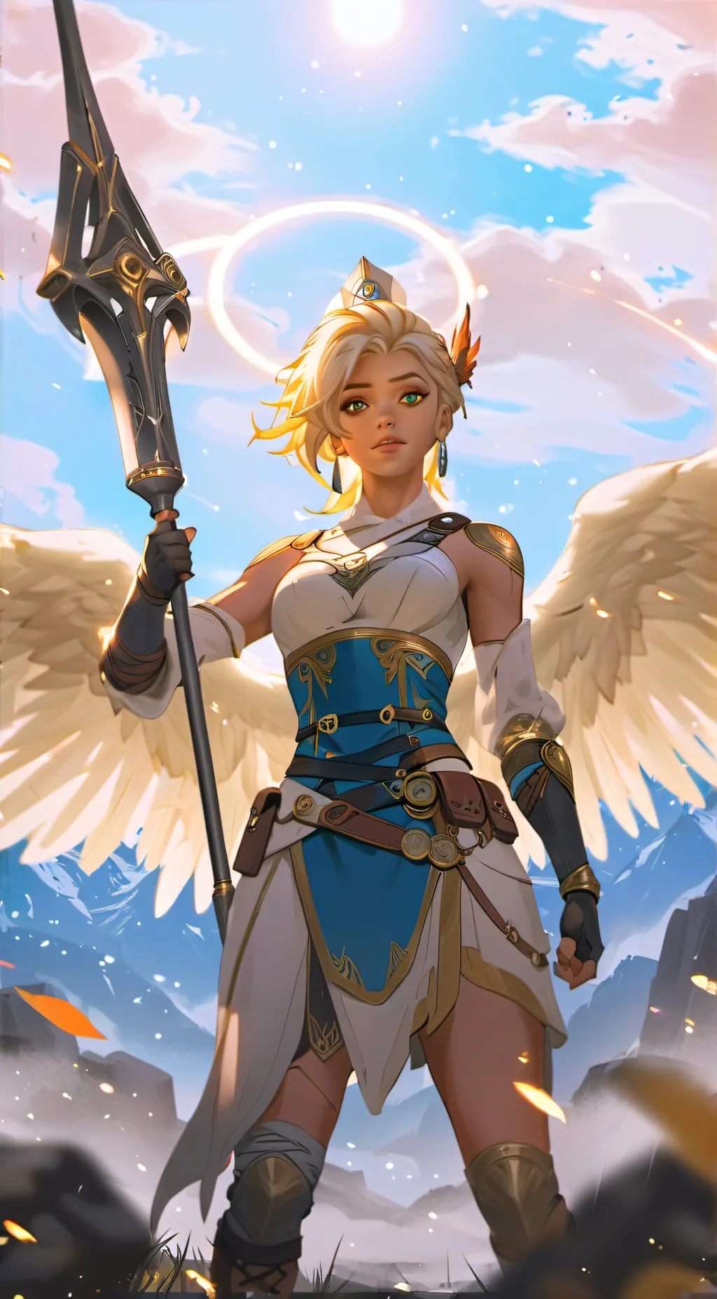 ai character: Mercy(Angela)  background
