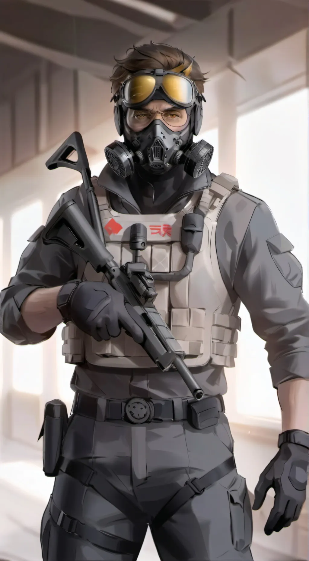 ai character: Hunk ( Andersen) background