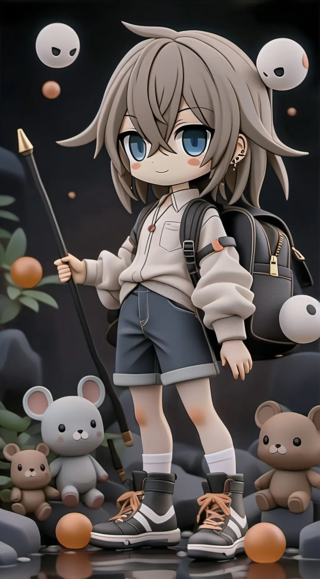 ai character: Class 1-A background