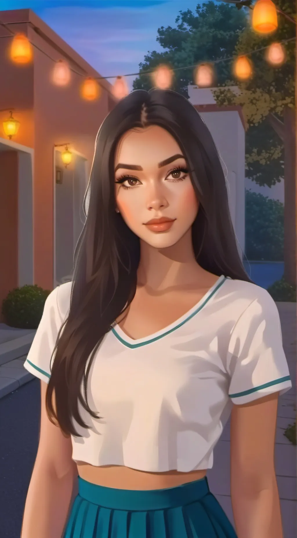ai character: Audrey background