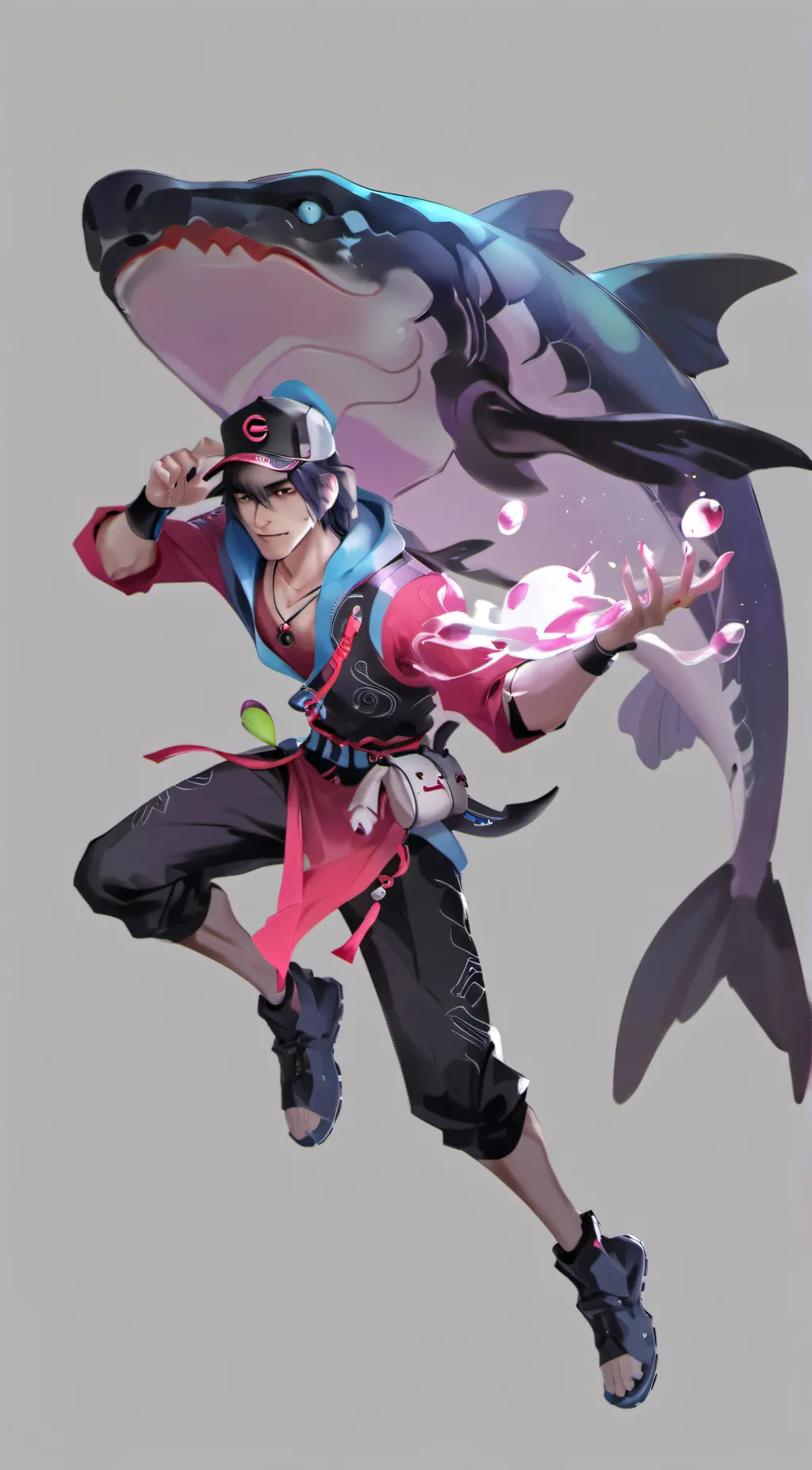 ai character: Bubble  background