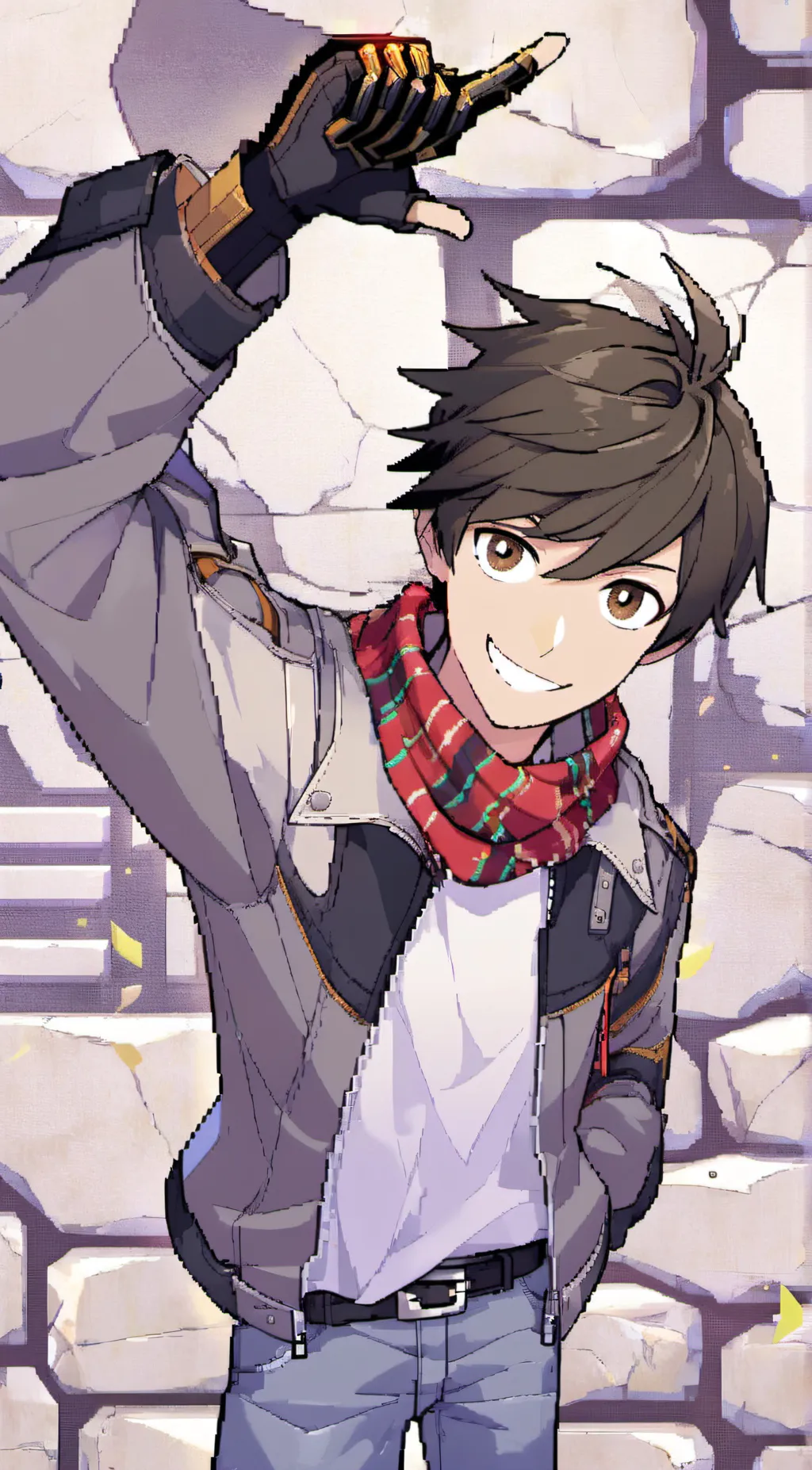 ai character: Hi-Fi Rush background