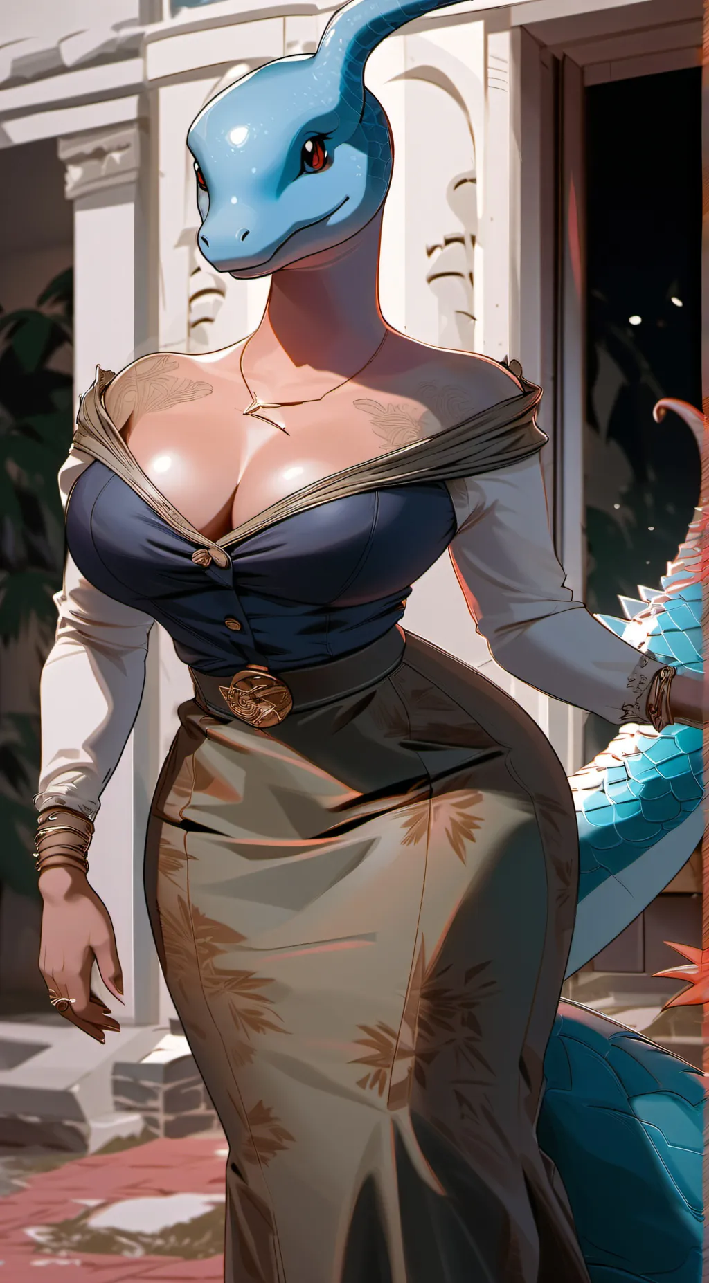 ai character: Lapras background
