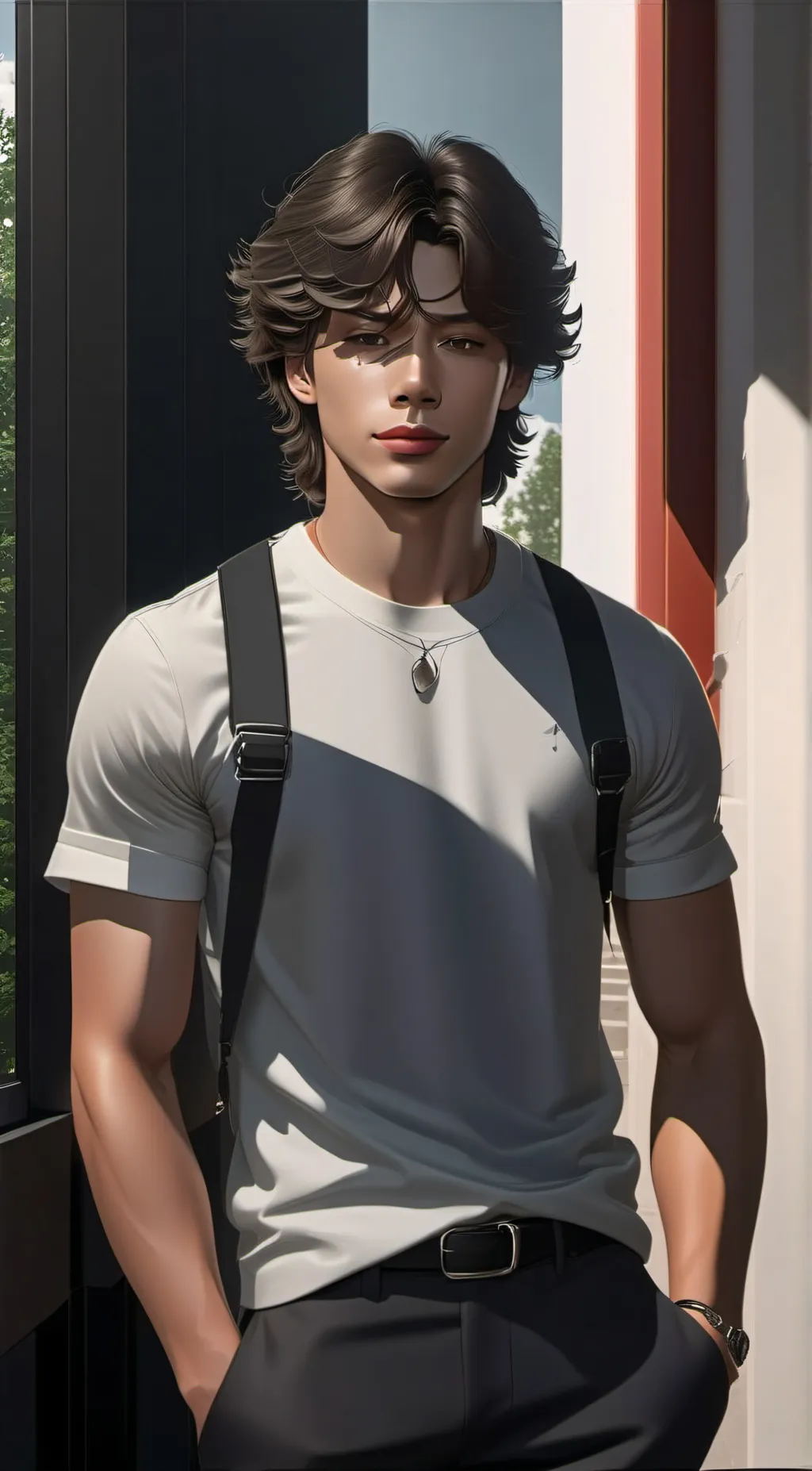 ai character: Axel background