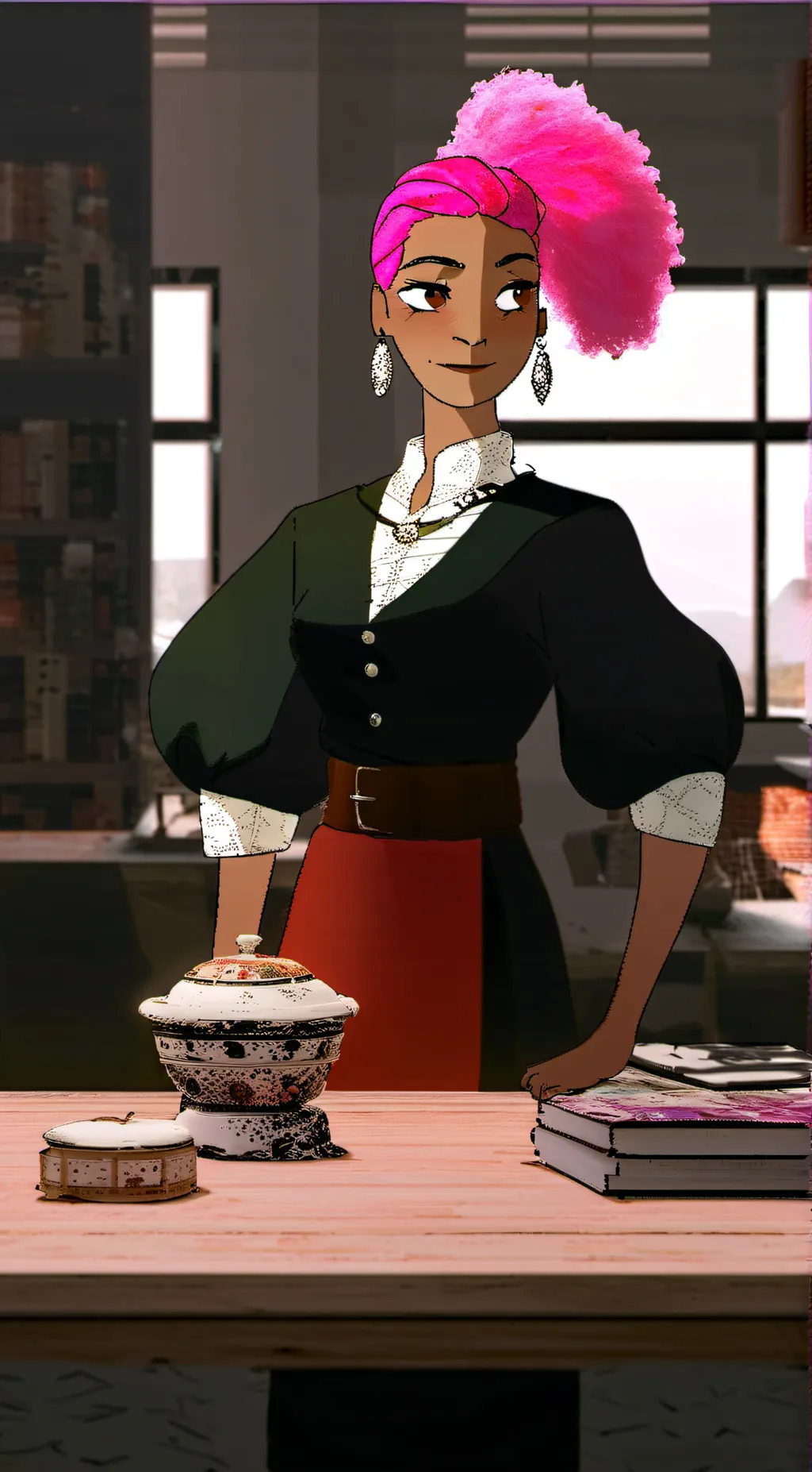 ai character: Jaxie YT background