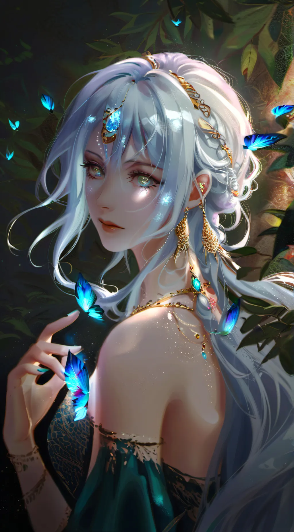ai character: Nadia background