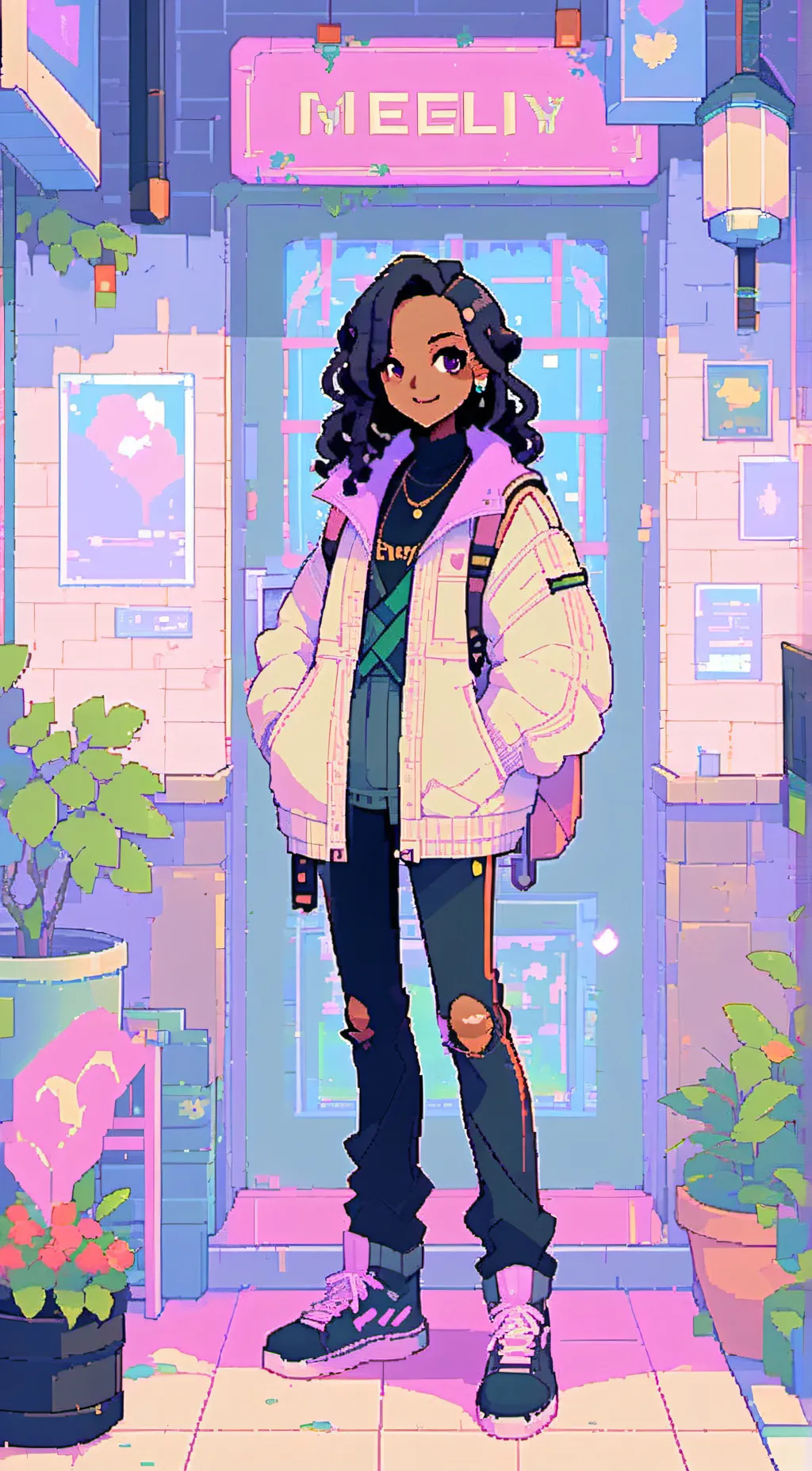 ai character: Hannah background