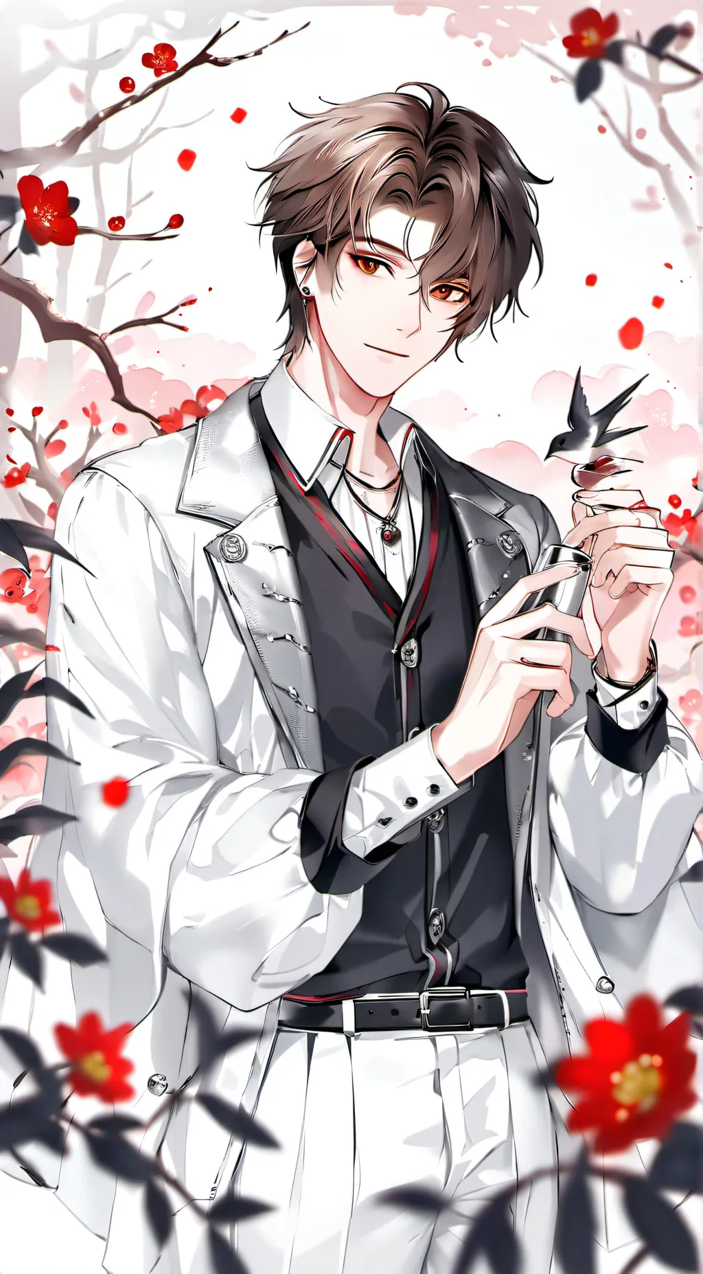ai character: aaron background