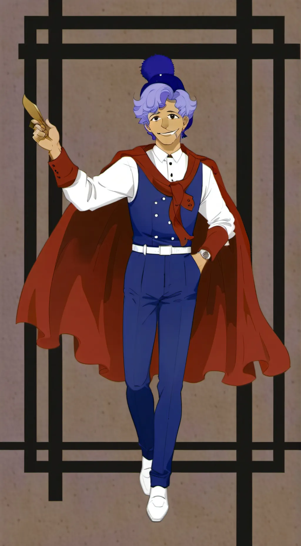ai character: Wally Darling background