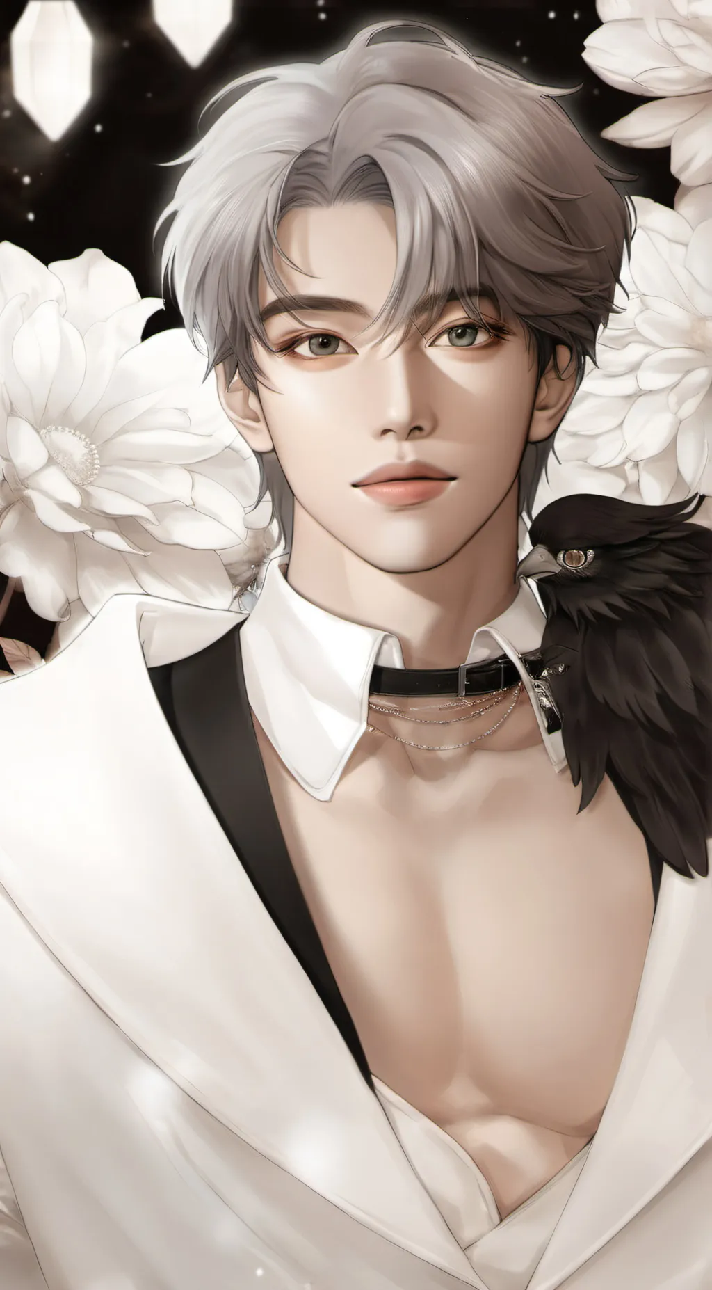 ai character: Hyunjin background