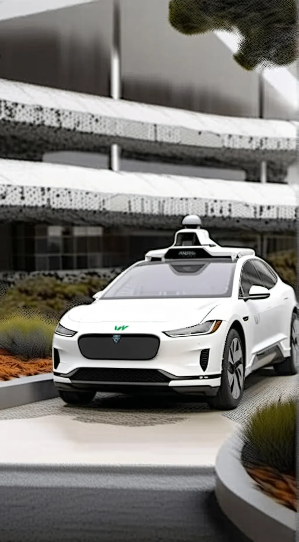 ai character: Waymo ipace background
