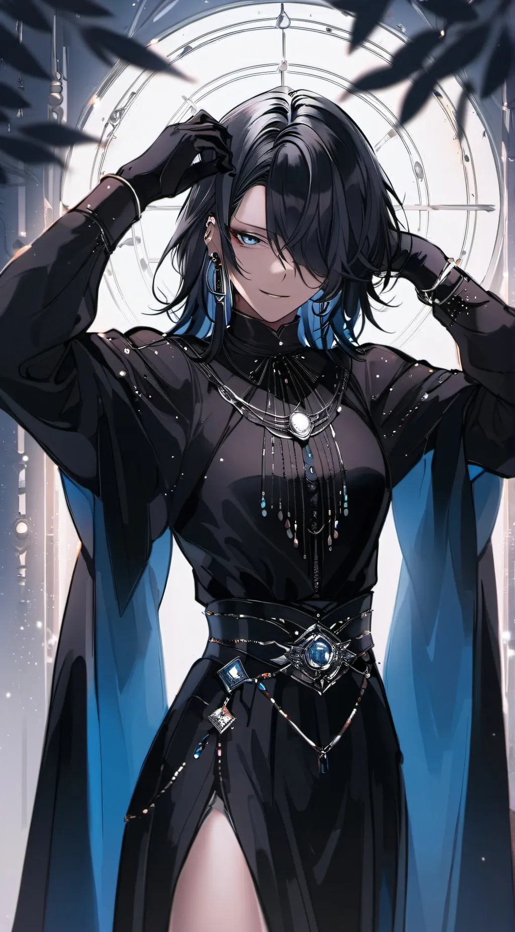 ai character: Raven background