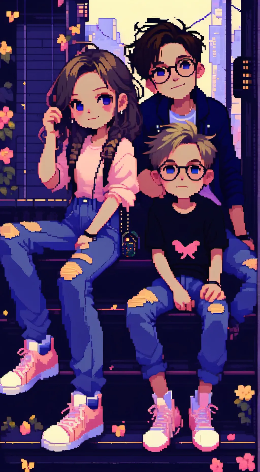 ai character: Hazel /Jake/ Alex background