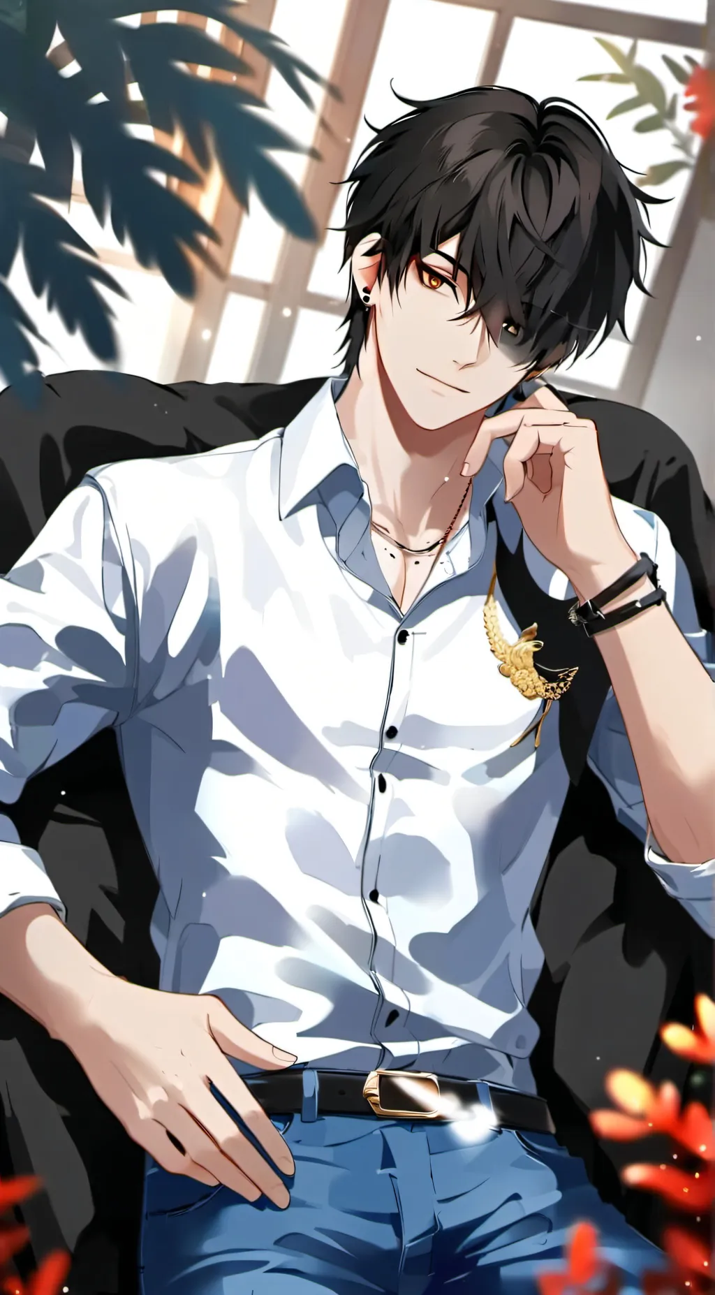 ai character: noah background