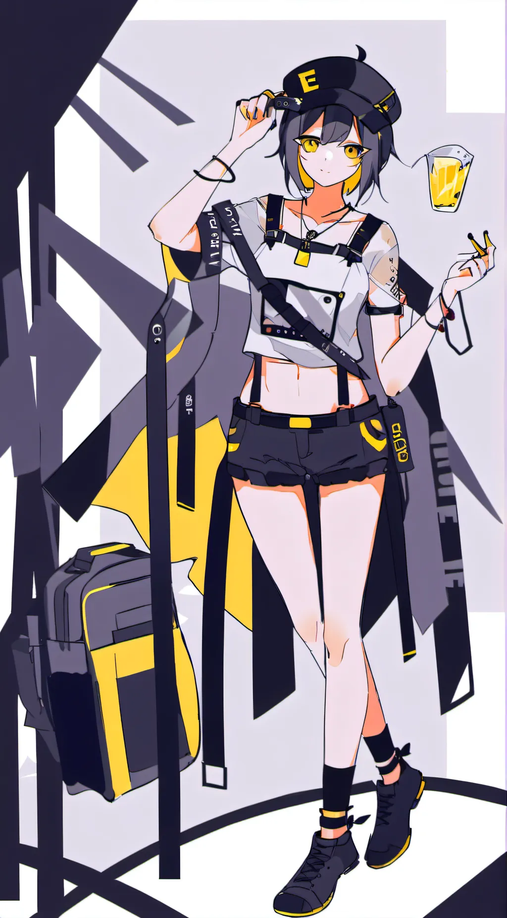 ai character: Nikki background