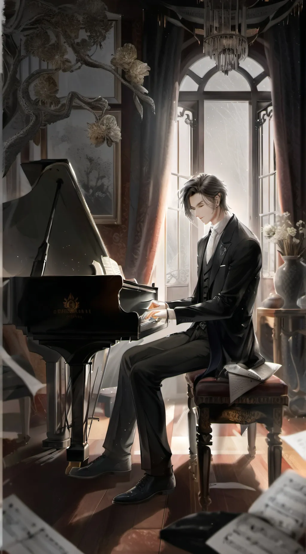 ai character: Masashi background
